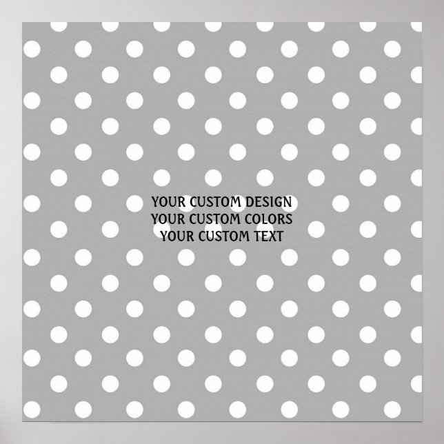 Poster Crie seu personalizado personalizado (Frente)