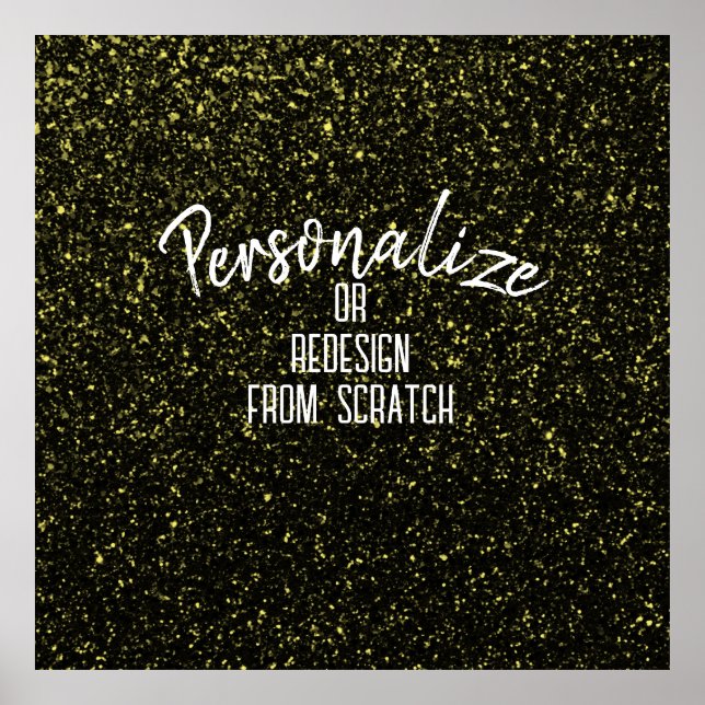 Poster Crie seu personalizado personalizado (Frente)