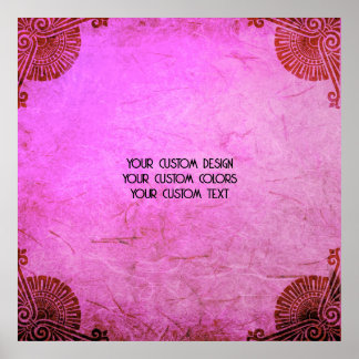 Poster Crie seu personalizado personalizado