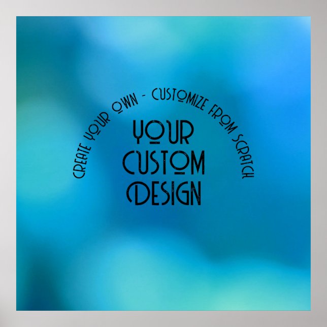 Poster Crie seu personalizado personalizado (Frente)