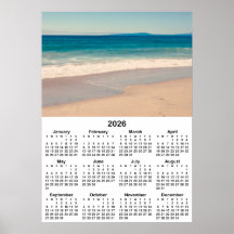 Crie seu próprio calendário de fotos 20x28 de 2026