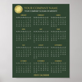 Poster Crie seu próprio calendário empresarial 2026 | 