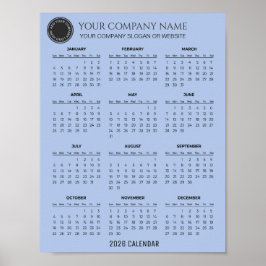 Poster Crie seu próprio calendário empresarial 2026 | 