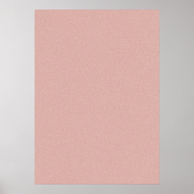 Poster Crie Seu Próprio Cartaz Com Fundo de Areia Rosa (Frente)