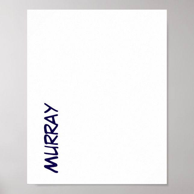 Poster Crie Seu Próprio Cartaz Fosco (Frente)