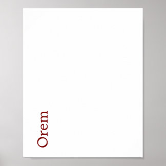 Poster Crie Seu Próprio Cartaz Fosco
