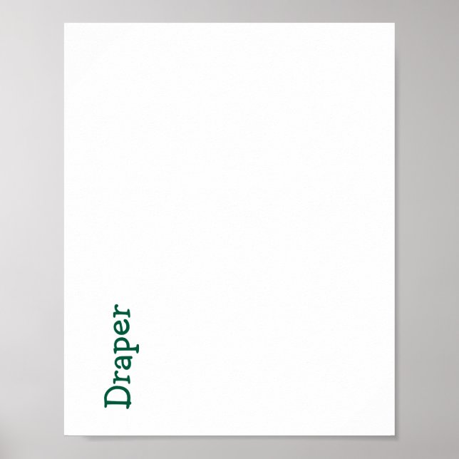Poster Crie Seu Próprio Cartaz Fosco (Frente)