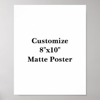 Poster Crie Seu Próprio Cartaz Fosco