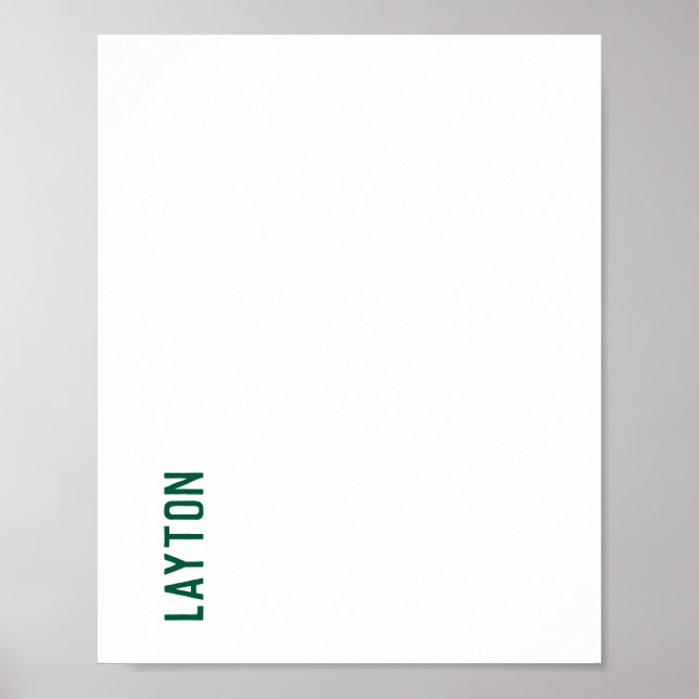 Poster Crie Seu Próprio Cartaz Fosco (Frente)