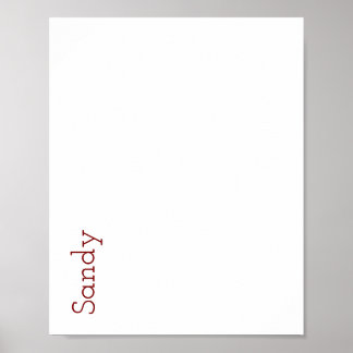 Poster Crie Seu Próprio Cartaz Fosco