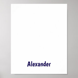 Poster Crie Seu Próprio Cartaz Fosco