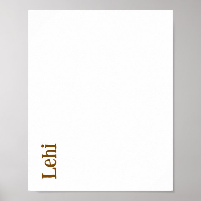 Poster Crie Seu Próprio Cartaz Fosco (Frente)