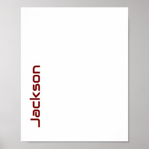 Poster Crie Seu Próprio Cartaz Fosco