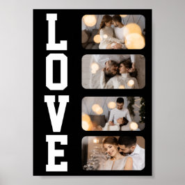 Poster Crie Seu Próprio Colagem de 4 Fotos