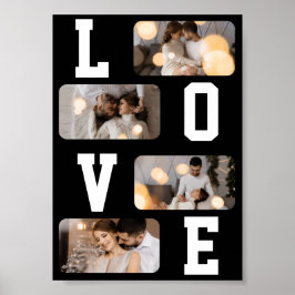 Poster Crie Seu Próprio Colagem de 4 Fotos