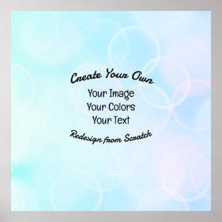 Poster Crie seu próprio design/logotipo personalizado