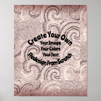 Poster Crie seu próprio design personalizado