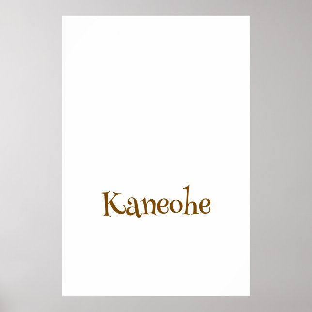 Poster Crie seu próprio Matte 24"x36" (Frente)
