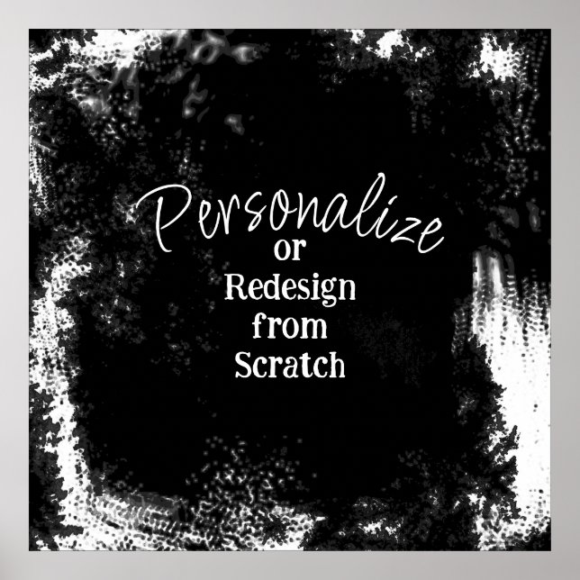 Poster Crie seu próprio personalizado (Frente)