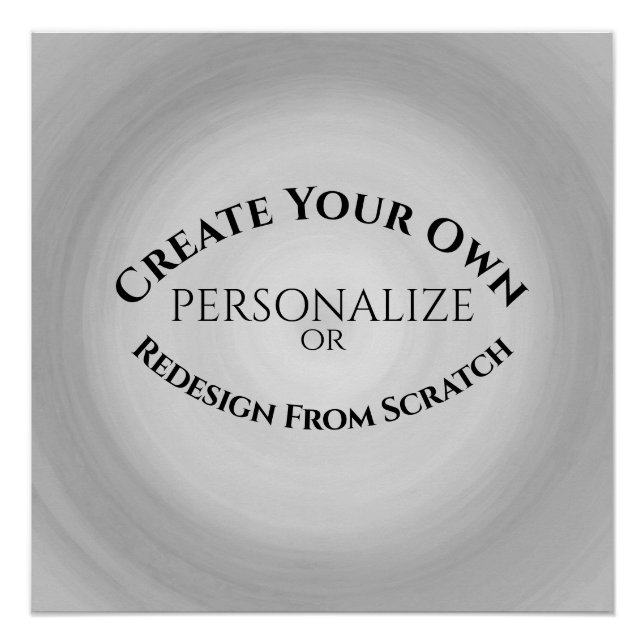 Pôster Crie seu próprio personalizado (Frente)