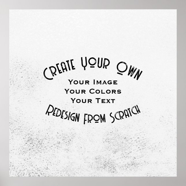 Poster Crie seu próprio personalizado projetado (Frente)