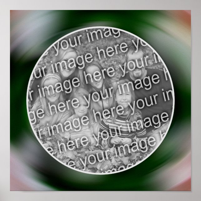 Poster Crie seu próprio quadro de alternações de Abstrato (Frente)