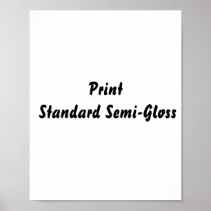 Poster Crie seu próprio semi-brilho padrão