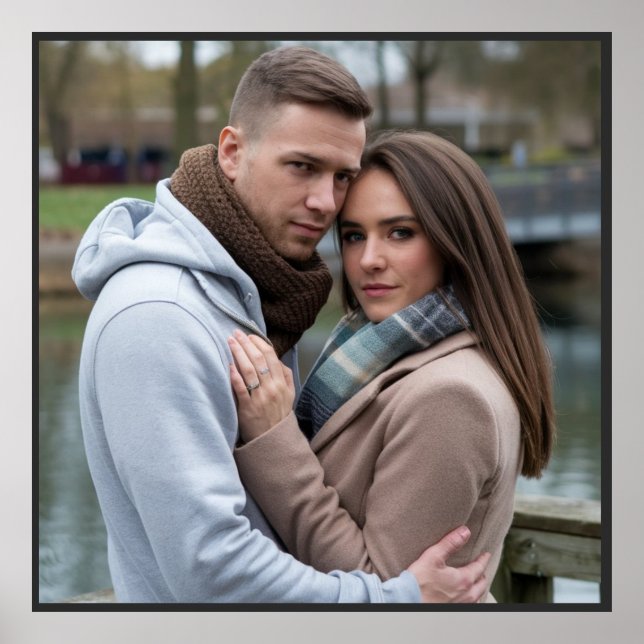 Poster Crie sua imagem perfeita de Casal de arte personal (Frente)