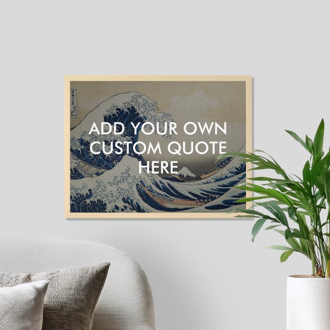 Poster Crie sua própria citação de Onda de Excelente (Criador carregado)