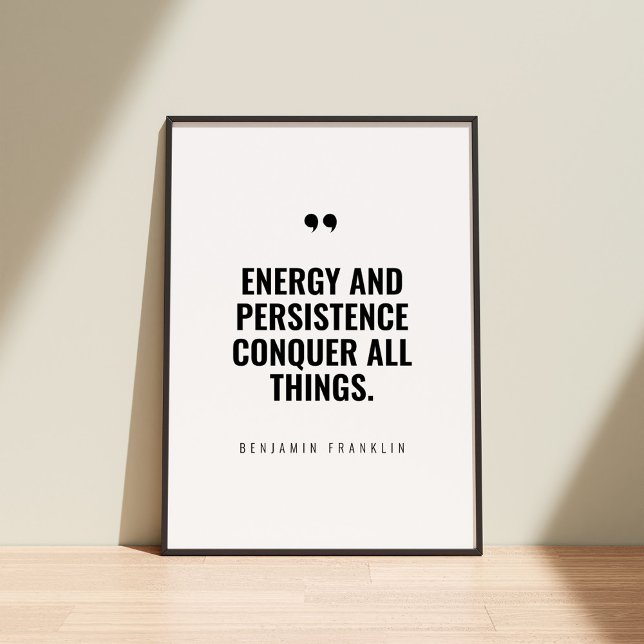 Poster Crie Sua Própria Citação Motivacional (Criador carregado)