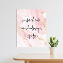 Crie sua própria citação personalizada moderna e e