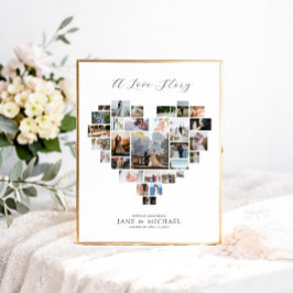 Poster Crie Sua Própria Colagem de 30 Fotos