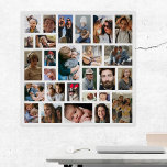 Poster Crie sua própria colagem de fotos<br><div class="desc">Crie seu próprio poster de colagem de fotos usando este modelo,  é tão fácil substituí-lo por suas próprias memórias especiais!</div>