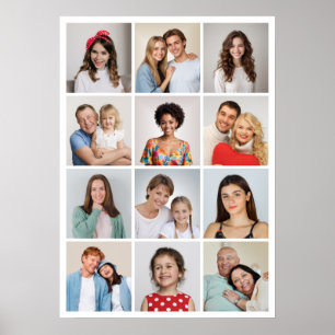 Poster Crie Sua Própria Colagem De Fotos 12