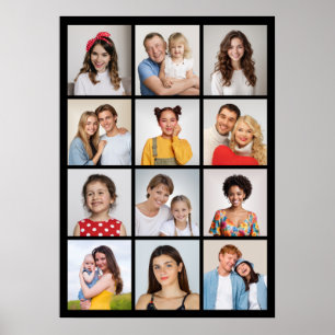 Poster Crie Sua Própria Colagem De Fotos 12