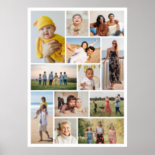 Poster Crie Sua Própria Colagem De Fotos 12