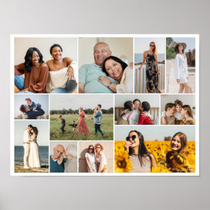 Poster Crie Sua Própria Colagem De Fotos 12
