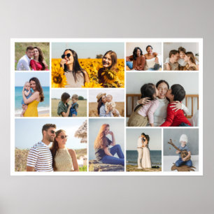 Poster Crie Sua Própria Colagem De Fotos 12