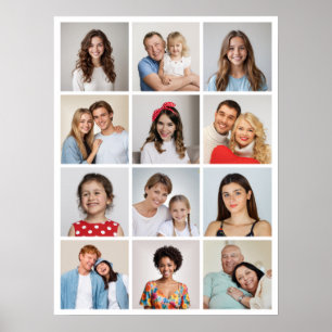 Poster Crie Sua Própria Colagem De Fotos 12