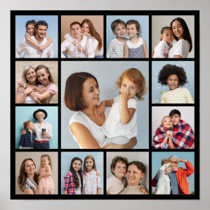 Poster Crie Sua Própria Colagem De Fotos 13