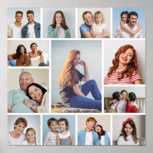 Poster Crie Sua Própria Colagem De Fotos 13