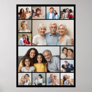 Poster Crie Sua Própria Colagem De Fotos 14