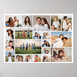 Poster Crie sua própria colagem de fotos 20
