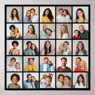 Poster Crie Sua Própria Colagem De Fotos 25