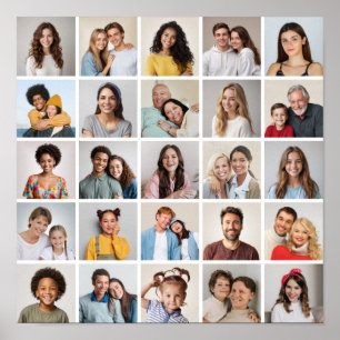 Poster Crie Sua Própria Colagem De Fotos 25
