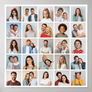 Poster Crie Sua Própria Colagem De Fotos 25