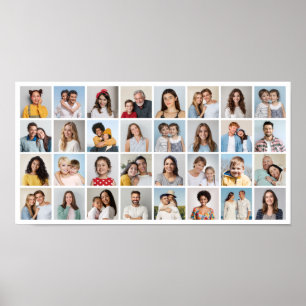 Poster Crie Sua Própria Colagem De Fotos 32