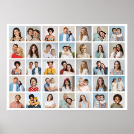 Poster Crie Sua Própria Colagem De Fotos 35