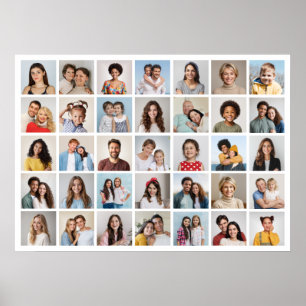 Poster Crie Sua Própria Colagem De Fotos 35