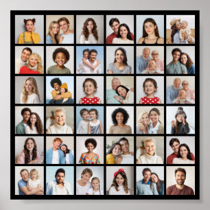 Poster Crie Sua Própria Colagem De Fotos 36